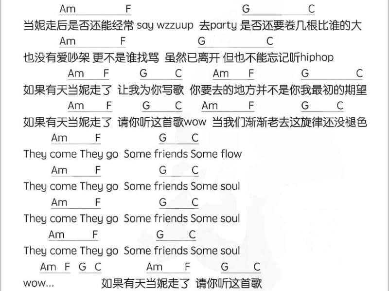 《爱一个人》吉他谱_斯琴高丽