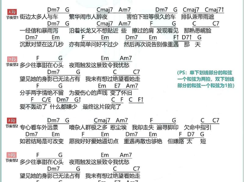 《大眠》吉他谱_苏玮