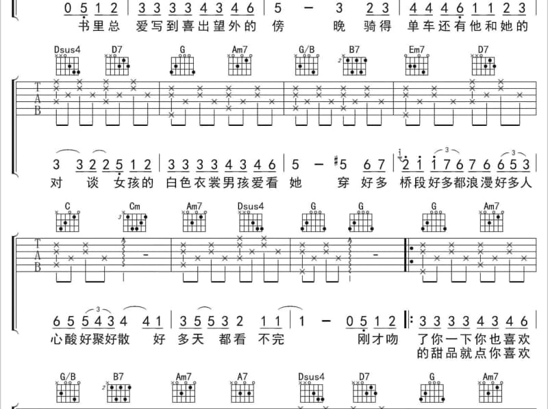 《我的爱情被你烧成灰》吉他谱_孙露