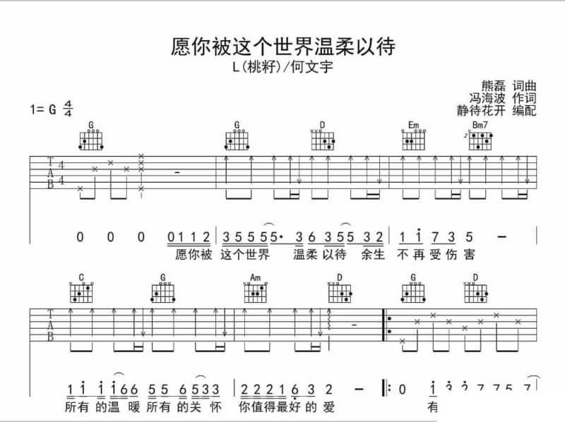 《非常男女》吉他谱_孙羡真