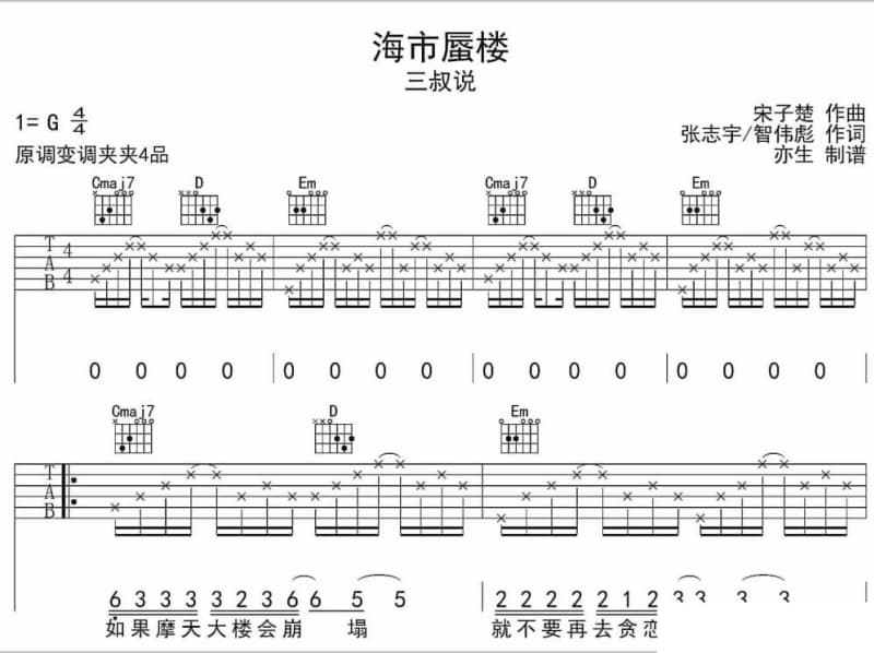 《这就是人生》吉他谱_孙悦