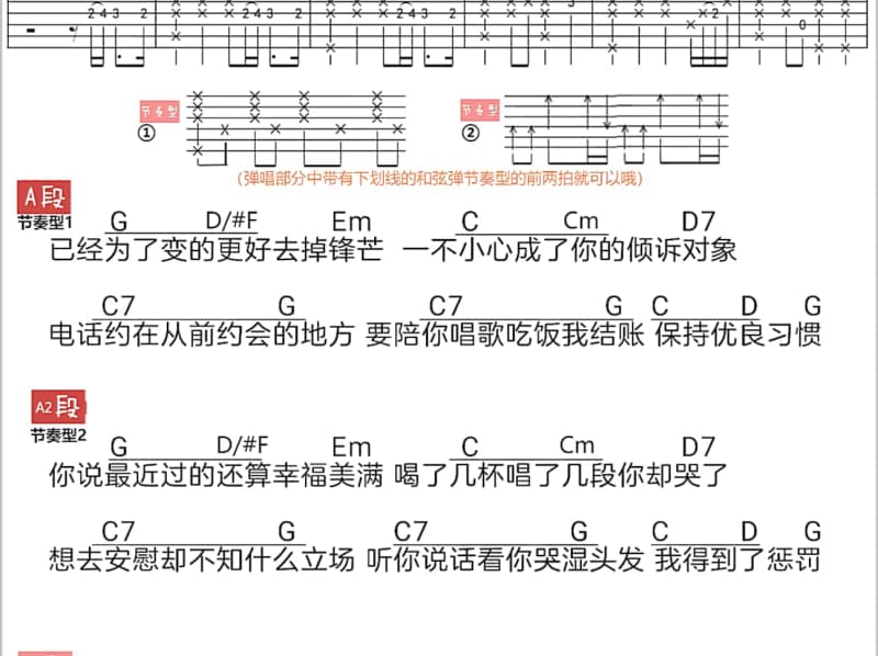 《回家的人》吉他谱_龚玥