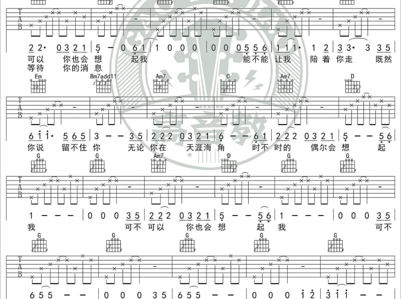 《翻身农奴把歌唱》吉他谱_刘欢