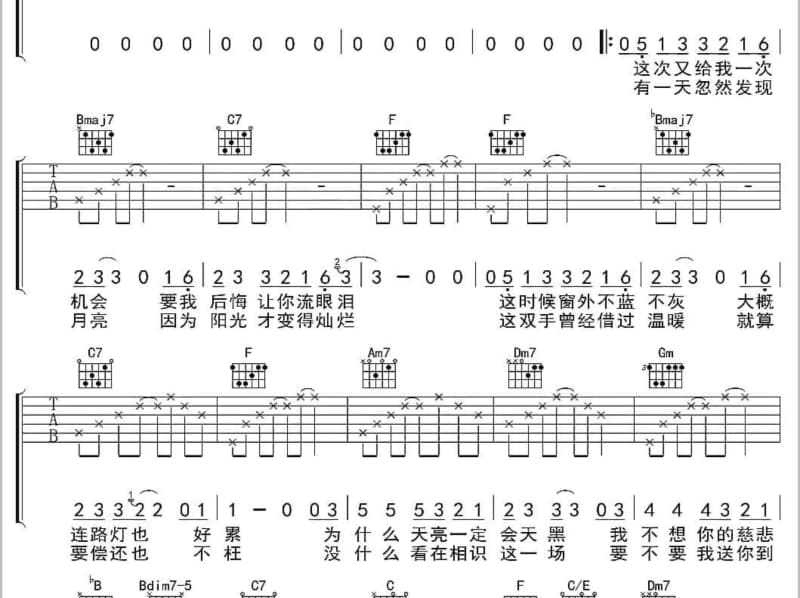 《梦回军营》吉他谱_甜妹紫烟