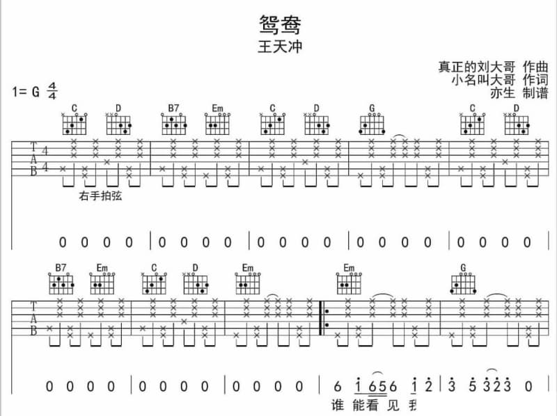 《妈妈留给我一首歌》吉他谱_王洁实