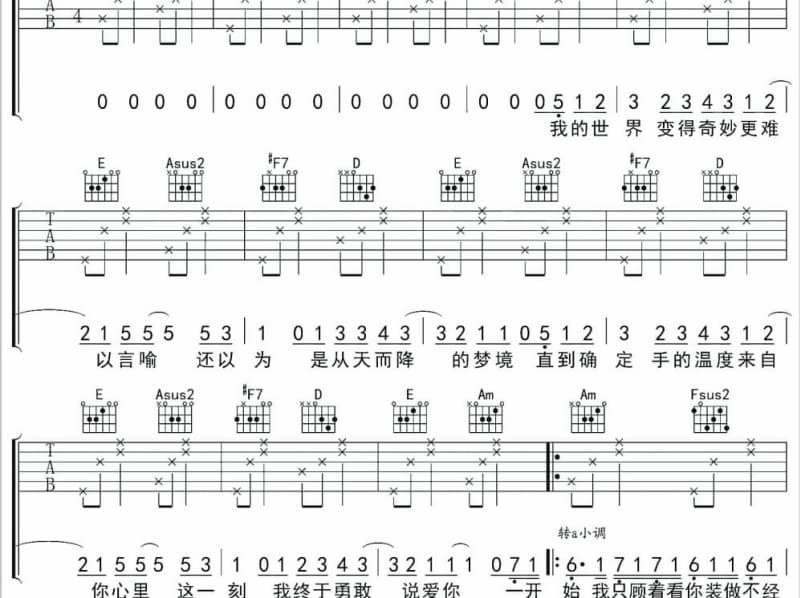 《踏着夕阳归去》吉他谱_王洁实