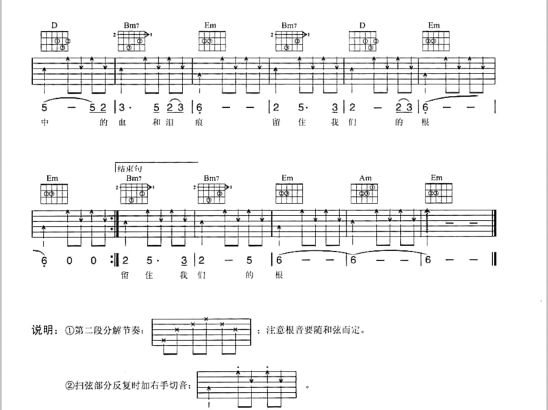 《江雪》吉他谱_宝石Gem