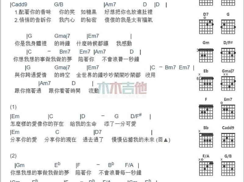 《唱起来跳起来》吉他谱_王亚平