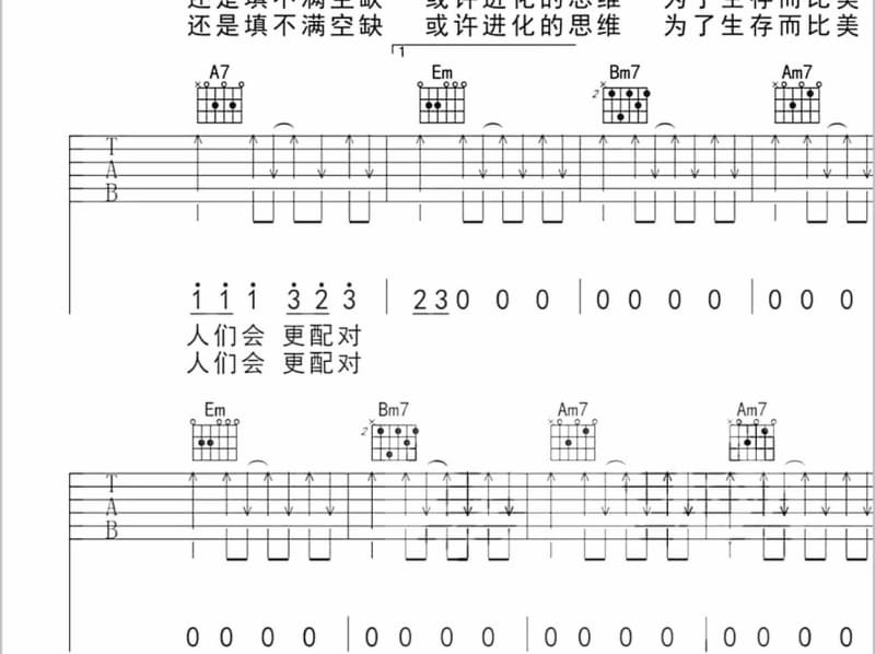 《New And More》吉他谱_刘雨昕