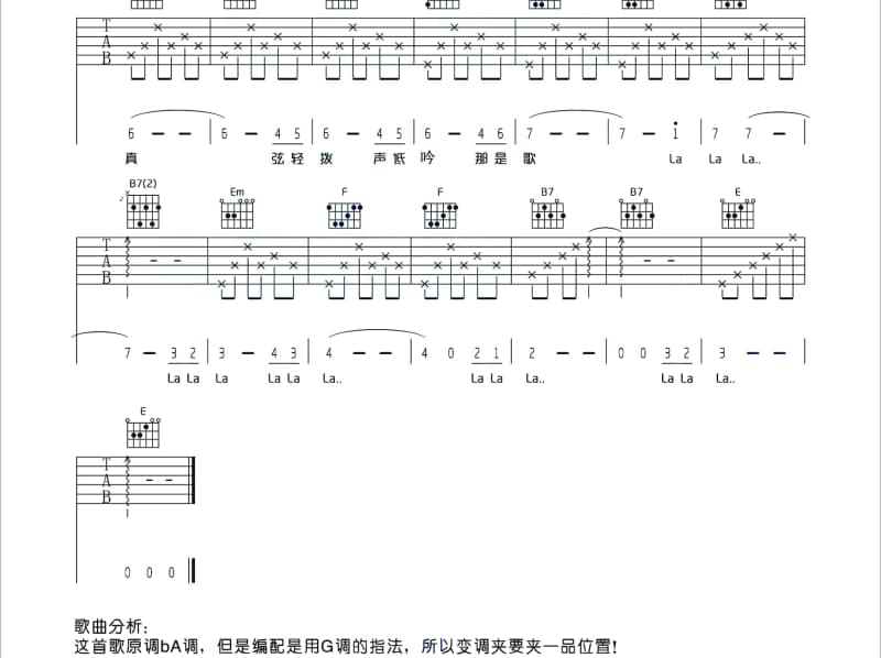 《寂寞才说爱》吉他谱_刘可