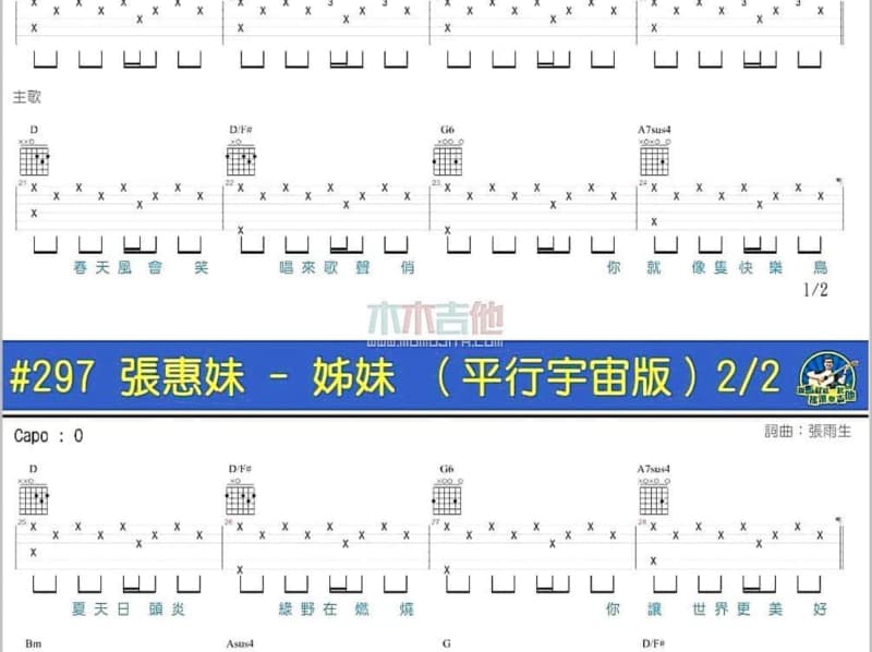 《多想时光能倒回》吉他谱_夏菲儿