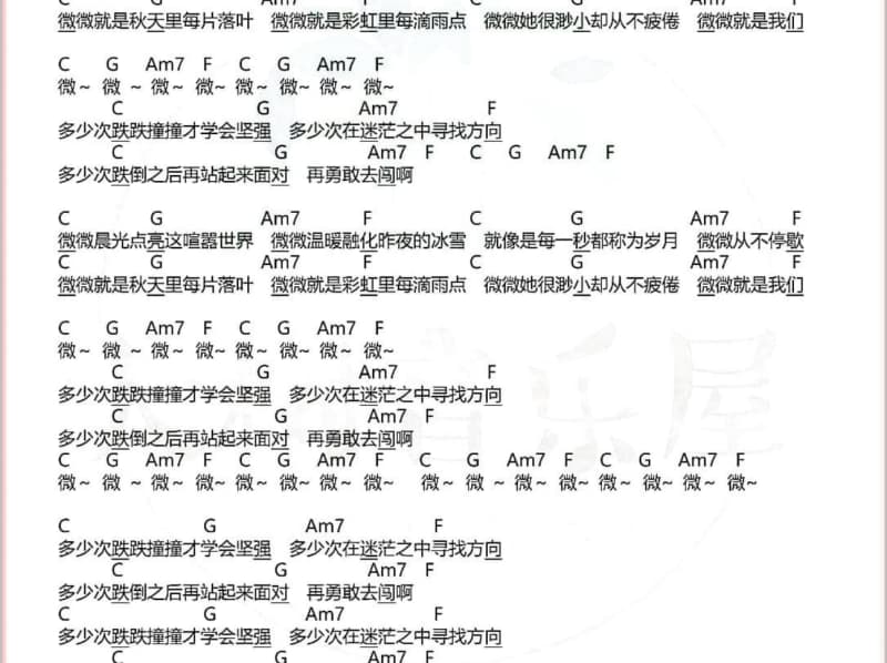 《伊人》吉他谱_嫌弃