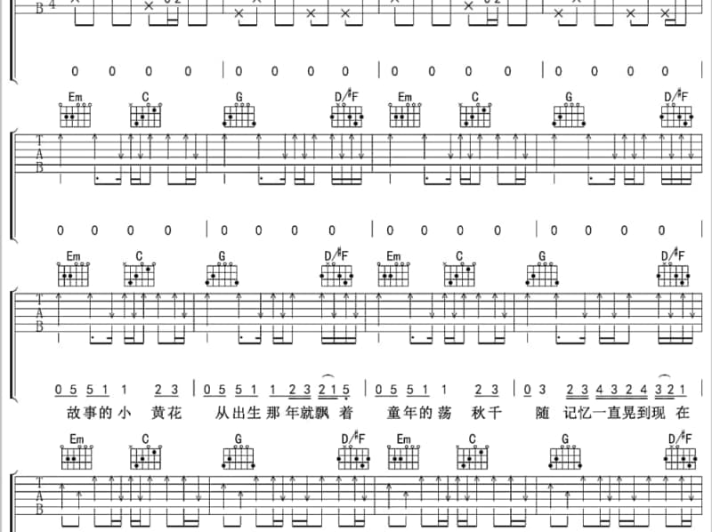 《爱比生命长久》吉他谱_刘子琪