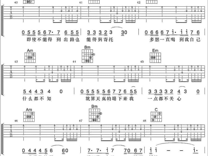 《被驯服的象》吉他谱_小苏菲 