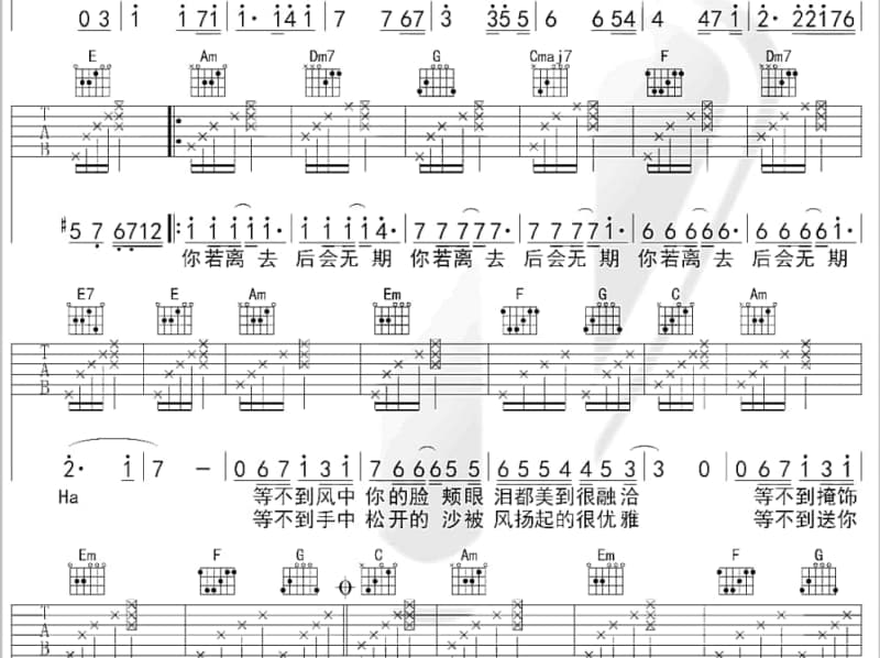《快乐向前冲》吉他谱_晓亚
