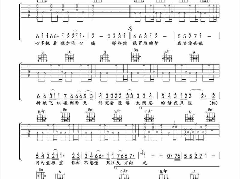 《限量版》吉他谱_晓依