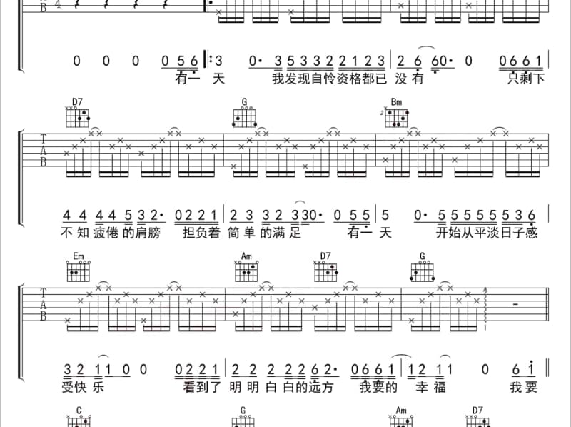 《勇敢吧 孩子》吉他谱_徐海星