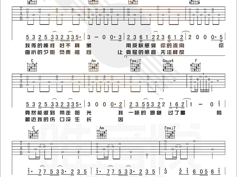 《耶稣真的复活了》吉他谱_雁子