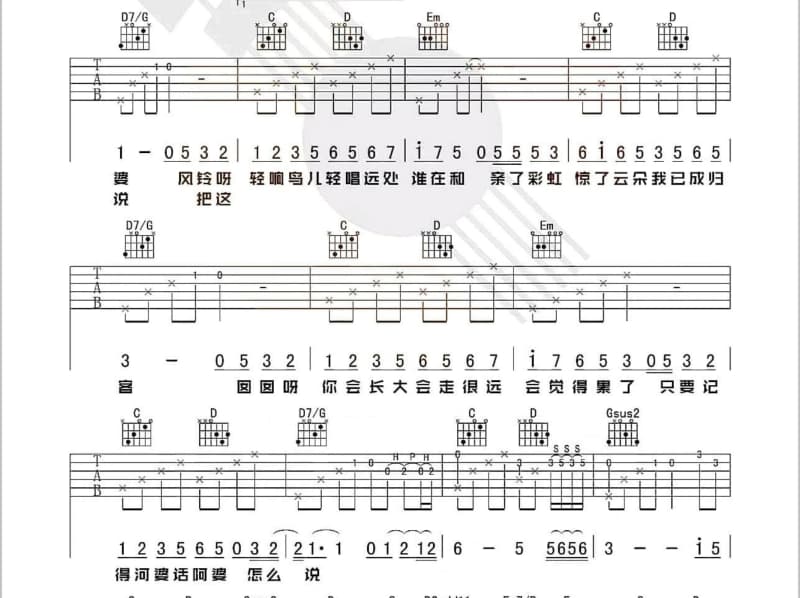 《无所事事》吉他谱_刘星