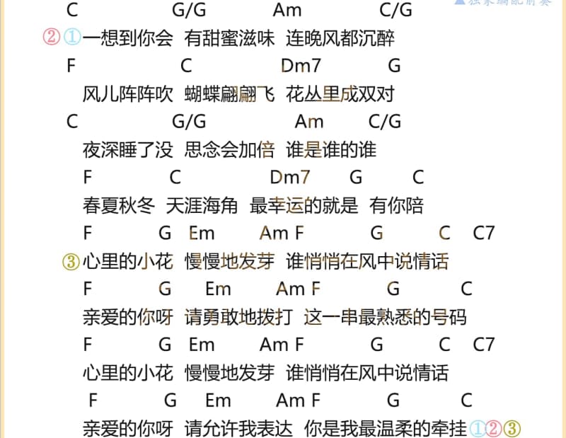 《漫漫前路》吉他谱_姚璎格