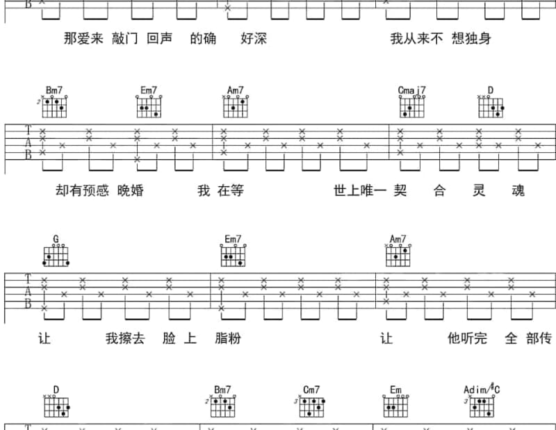 《苗乡赶歌》吉他谱_易秒英