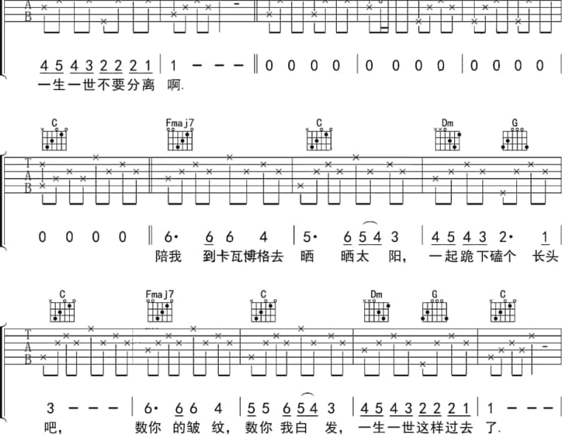 《翰墨鸿儒》吉他谱_袁东方