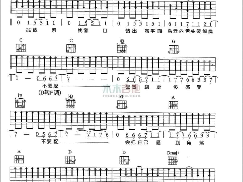 《戏子多秋》吉他谱_刘雨Key