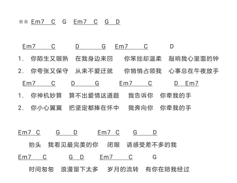 《朋友醉一场》吉他谱_张冬玲