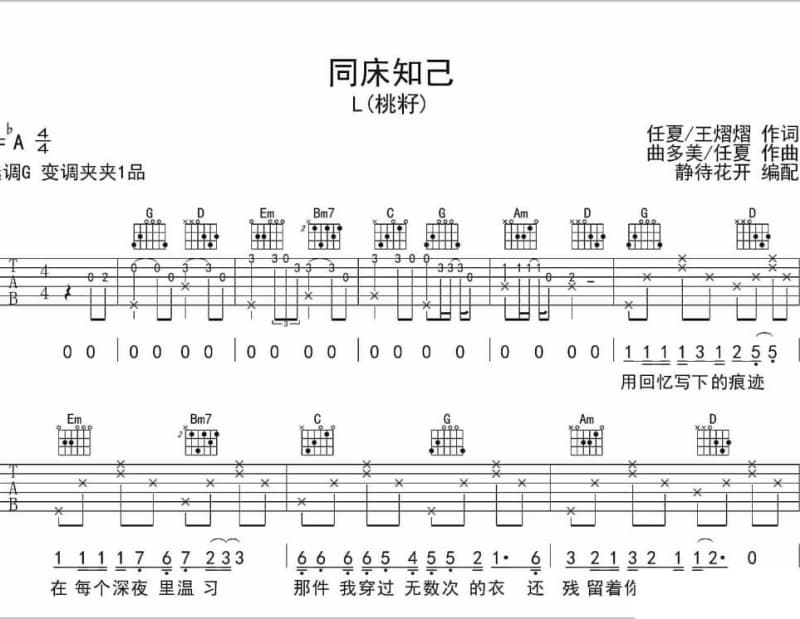 《对不起,我已爱上你》吉他谱_张可可