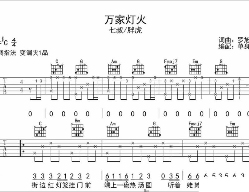 《谁知道》吉他谱_张靓颖