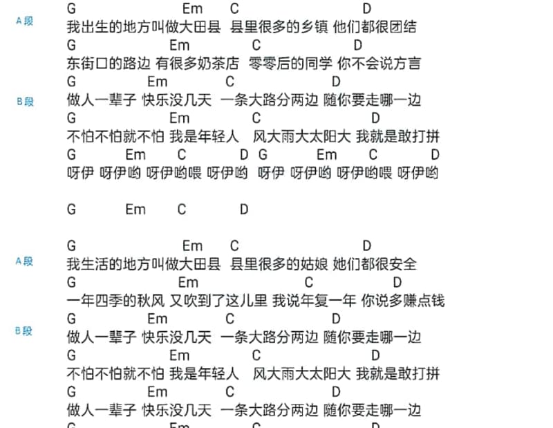 《画心》吉他谱_张檬