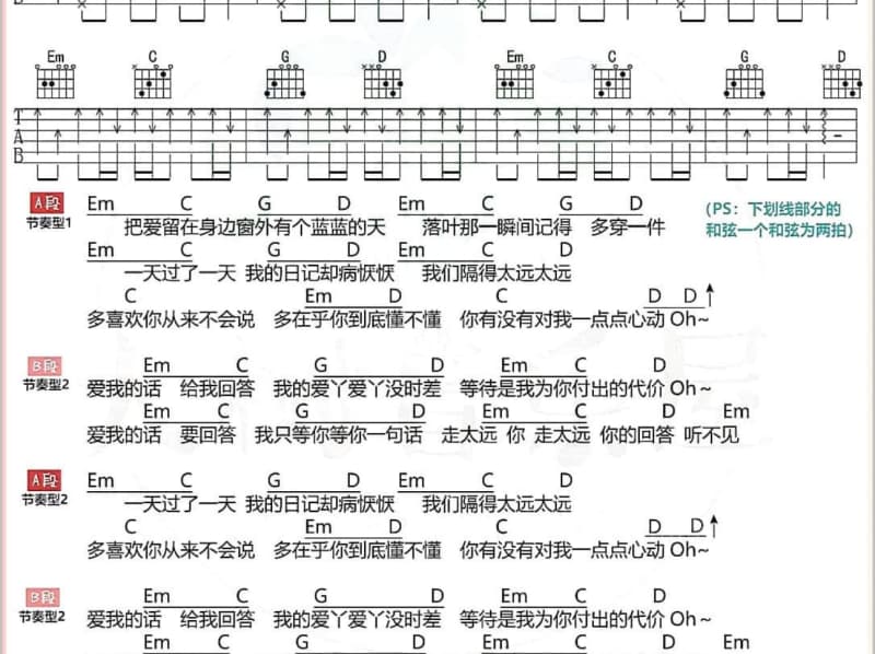 《小诗人》吉他谱_留声玩具