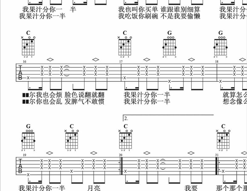 《I Wonder》吉他谱_张希