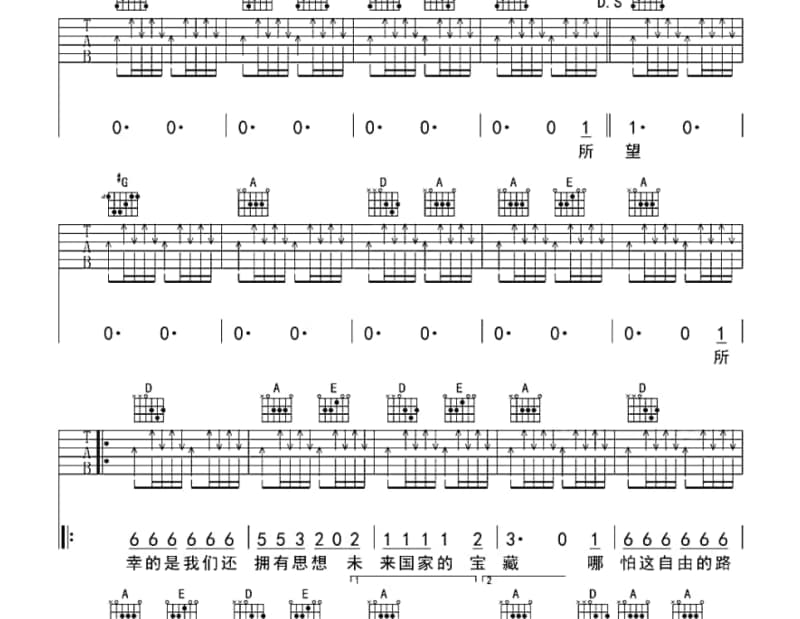 《你说那一天你要来》吉他谱_张也