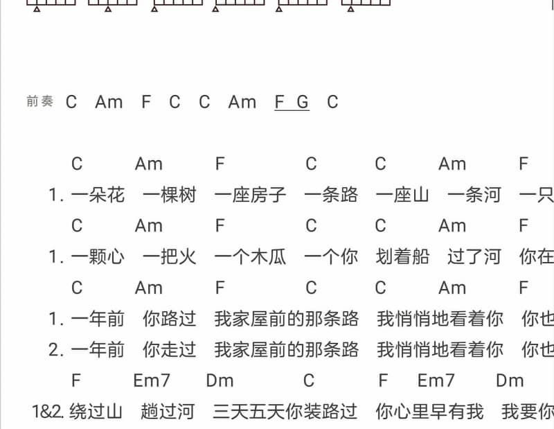 《正能量之歌》吉他谱_张之夏