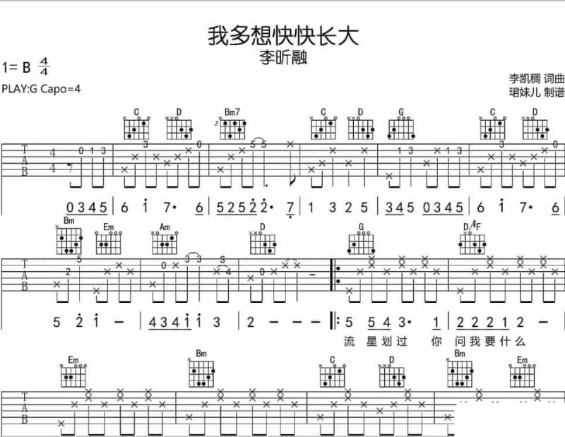 《红楼月》吉他谱_千月兔