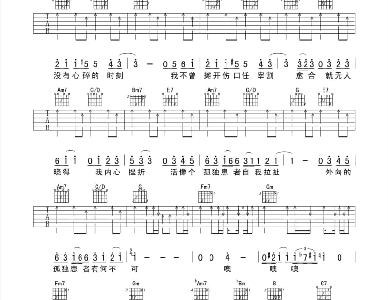 《青春就这样飞去》吉他谱_周月绮
