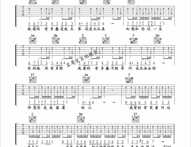 《Sister-Drum 阿姐鼓》吉他谱_朱哲琴