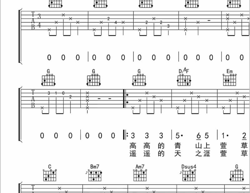 《新媳妇回娘家》吉他谱_任桂珍