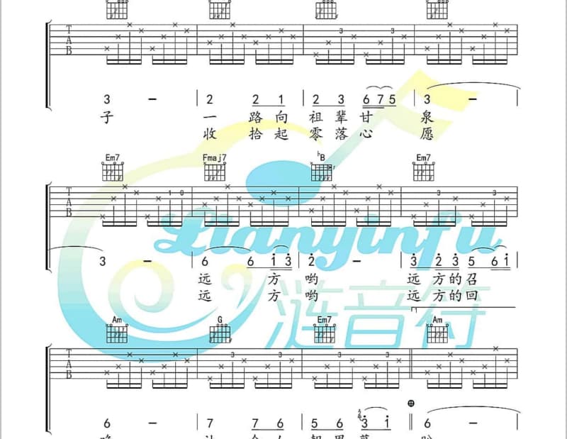 《心有所爱》吉他谱_庄心妍