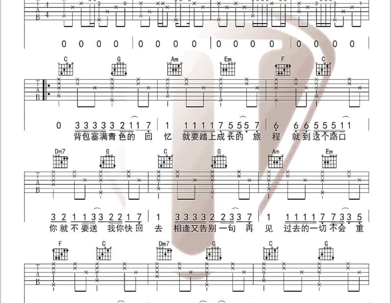 《请保护你的理想主义》吉他谱_凯瑟喵