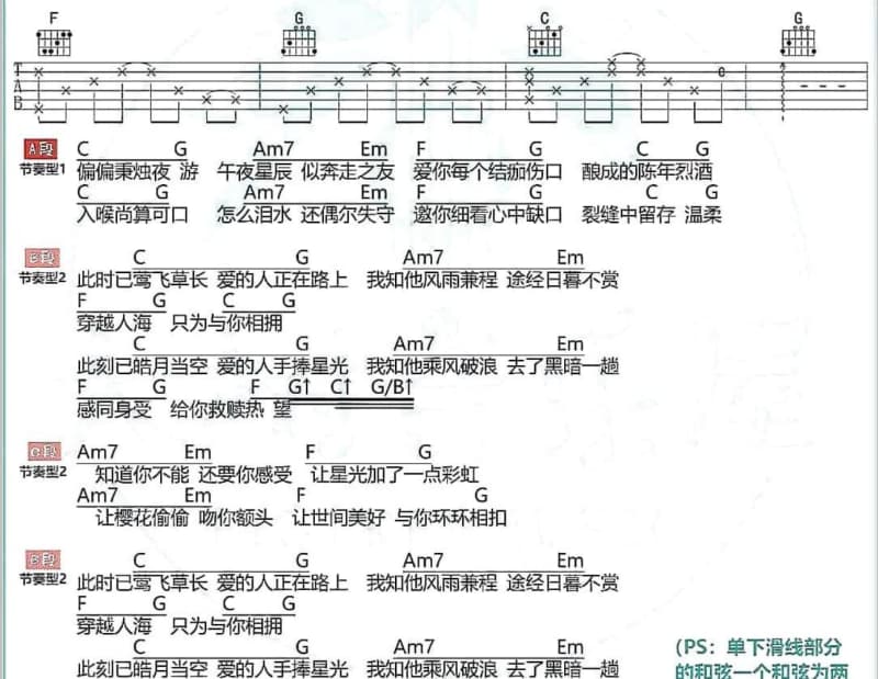 《白驹》吉他谱_司南
