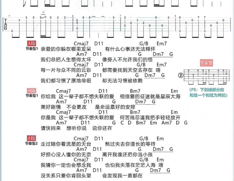 《和垓下歌》吉他谱_叶里
