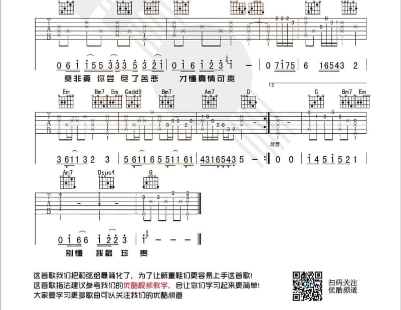 《知道不知道》吉他谱_丁晓红