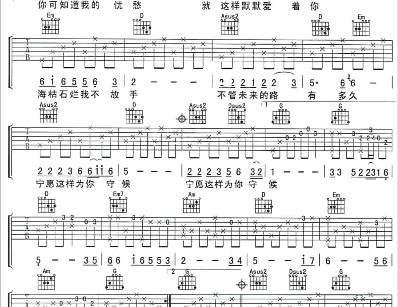 《小辣椒》吉他谱_优优