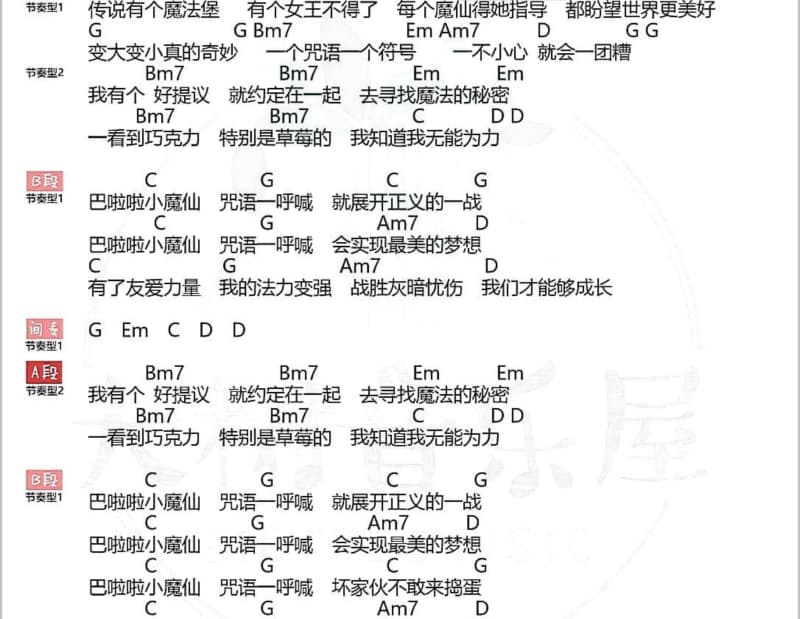 《爱开始》吉他谱_侃侃
