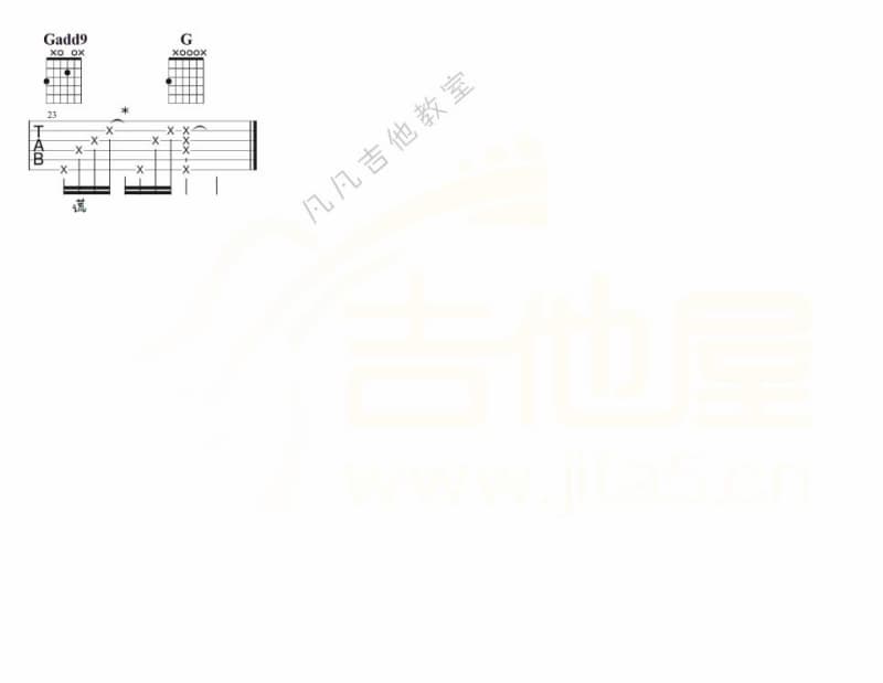 《赶圩归来啊哩哩》吉他谱_阿果