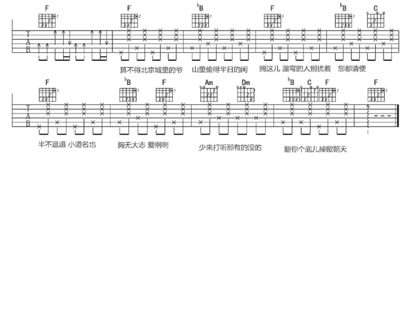 《背转面》吉他谱_艾米