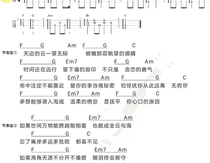 《那些我爱你我恨你》吉他谱_艾米