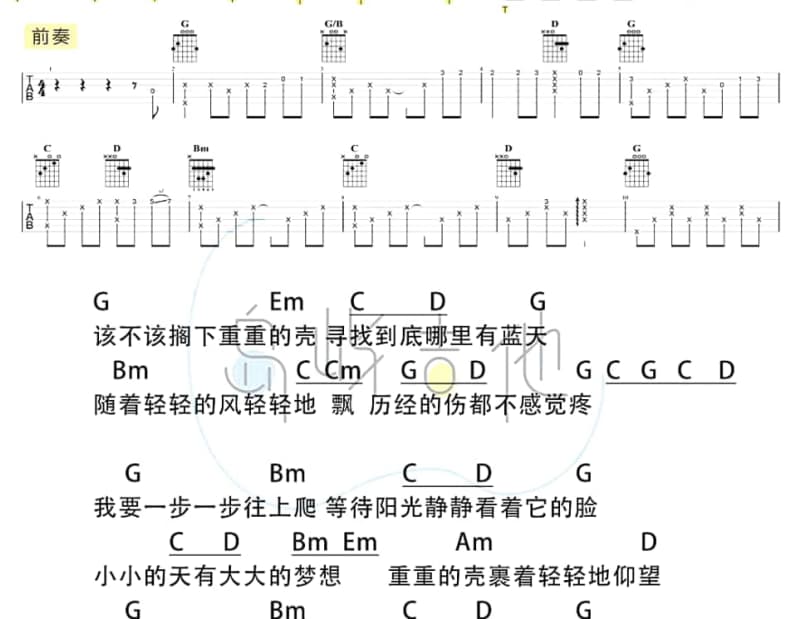 《怀念》吉他谱_白光